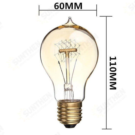 E27 A19 110V/220V 60W 23 Anchors Edison Style Incandescent Bulb