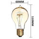 E27 A19 110V/220V 60W 23 Anchors Edison Style Incandescent Bulb