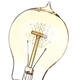 E27 A19 110V/220V 60W 23 Anchors Edison Style Incandescent Bulb