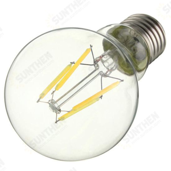 E27 A60 4W Warm White/ White Edison Filament LED COB Dimmable Globe Bulb Lamp AC220V/110V E27 A60 4W Warm White/ White Edison Filament LED COB Dimmable Globe Bulb Lamp AC220V/110V