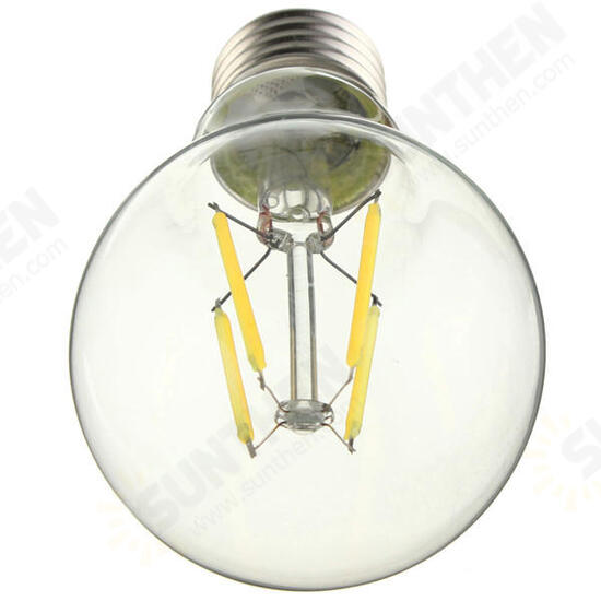 E27 A60 4W Warm White/ White Edison Filament LED COB Dimmable Globe Bulb Lamp AC220V/110V E27 A60 4W Warm White/ White Edison Filament LED COB Dimmable Globe Bulb Lamp AC220V/110V