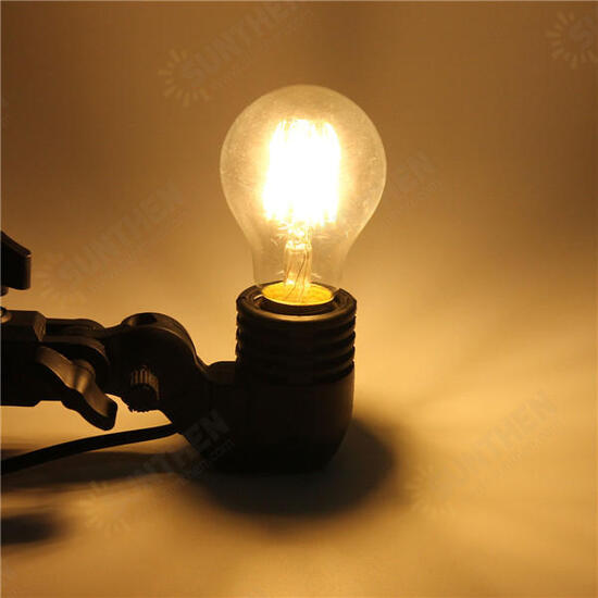 E27 A60 6W Warm White/ White Filament LED COB Dimmable Globe Bulb Lamp AC220V/110V