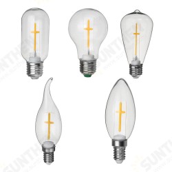 E27 E14 2W 4W A60 T45 ST64 Candle Pull Tail Warm White Cross Incandescent Light Bulb AC180-265V E27 E14 2W 4W A60 T45 ST64 Candle Pull Tail Warm White Cross Incandescent Light Bulb AC180-265V