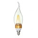 E27 E14 E12 B22 B15 4W Glod Pull Tail Incandescent Candle Light Bulb Non-Dimmable 110V