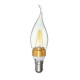 E27 E14 E12 B22 B15 4W Glod Pull Tail Incandescent Candle Light Bulb Non-Dimmable 110V