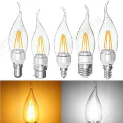 E27 E14 E12 B22 B15 4W Silver Pull Tail Incandescent Light Lamp Bulb Non-Dimmable 110V E27 E14 E12 B22 B15 4W Silver Pull Tail Incandescent Light Lamp Bulb Non-Dimmable 110V