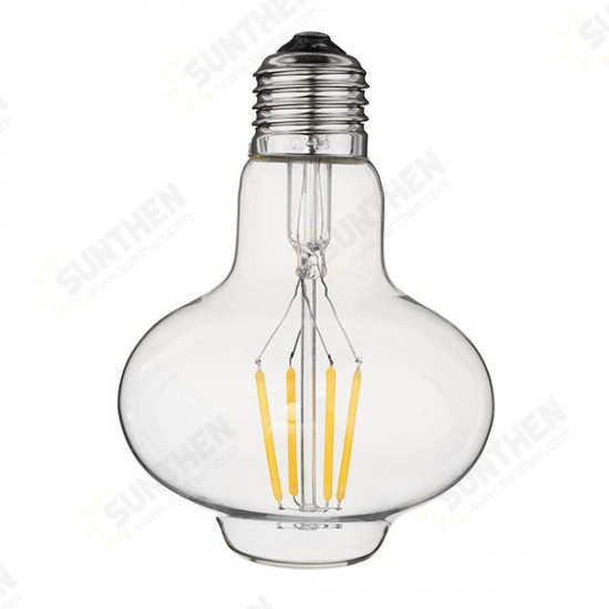 E27 G80 3W Warm White Pure White Filament Incandescent Light Bulb for Home AC85-265V