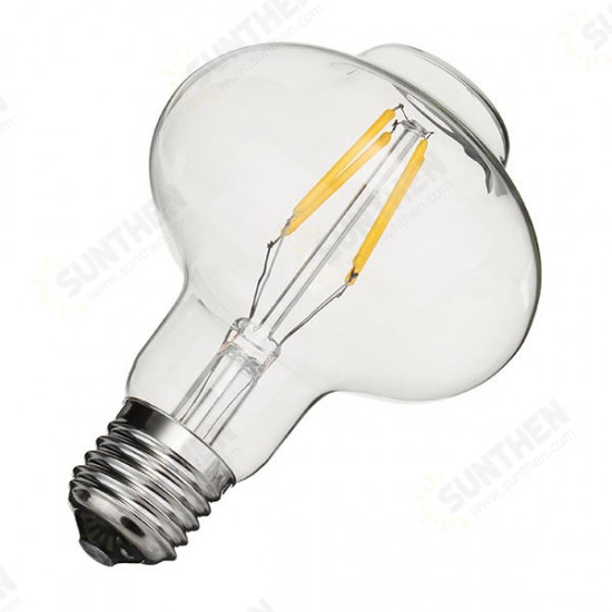 E27 G80 3W Warm White Pure White Filament Incandescent Light Bulb for Home AC85-265V