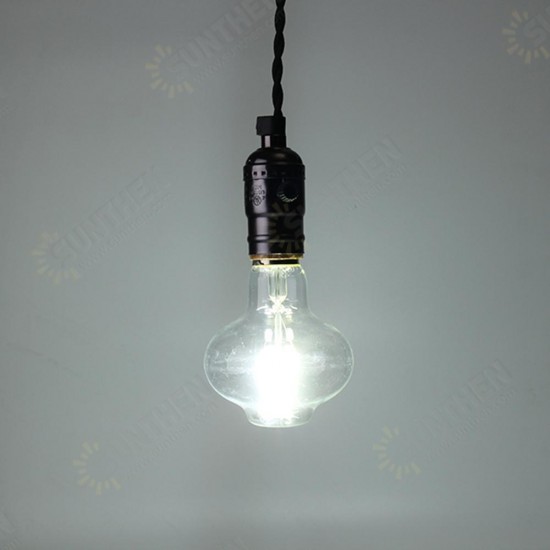 E27 G80 3W Warm White Pure White Filament Incandescent Light Bulb for Home AC85-265V