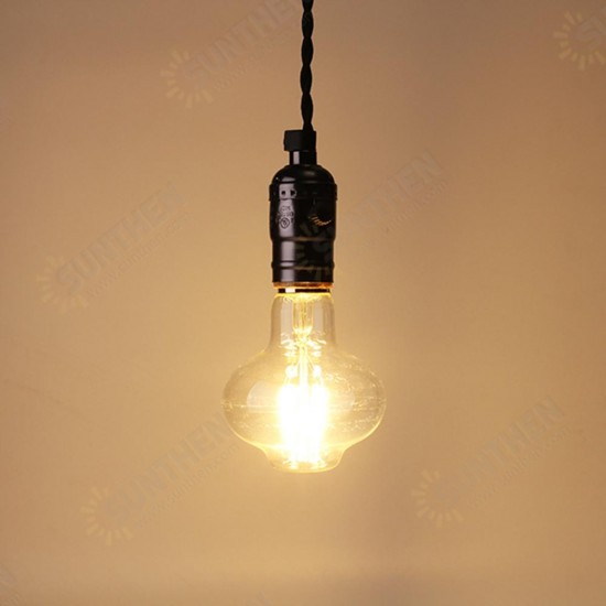 E27 G80 3W Warm White Pure White Filament Incandescent Light Bulb for Home AC85-265V