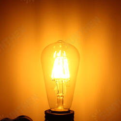 E27 ST58 8W Warm White COB LED Filament Retro Edison LED Bulbs AC110V / AC220V E27 ST58 8W Warm White COB LED Filament Retro Edison LED Bulbs AC110V / AC220V