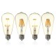 E27 ST64 8W Clear Cover Dimmable Edison Retro Vintage Filament COB LED Bulb Light Lamp AC110/220V