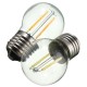 G45 E27 2W White/Warm White Non-Dimmable COB LED Filament Retro Edison Bulbs 220V G45 E27 2W White/Warm White Non-Dimmable COB LED Filament Retro Edison Bulbs 220V