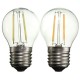 G45 E27 2W White/Warm White Non-Dimmable COB LED Filament Retro Edison Bulbs 220V G45 E27 2W White/Warm White Non-Dimmable COB LED Filament Retro Edison Bulbs 220V