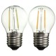 G45 E27 2W White/Warm White Non-Dimmable COB LED Filament Retro Edison Bulbs 220V