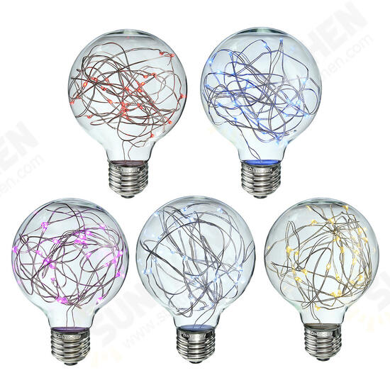 G80 Star Starry Sky Edison LED Firework Filament Retro Xmas Decor Light 5Color Light Bulb AC85-265 G80 Star Starry Sky Edison LED Firework Filament Retro Xmas Decor Light 5Color Light Bulb AC85-265