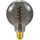 Lighting Designer AC220 E27 2700K 4W G95 Dimmable LED Incandescent Light Bulb Smoky Gray Glass Edison Bulb Filament Lamp Retro Decor