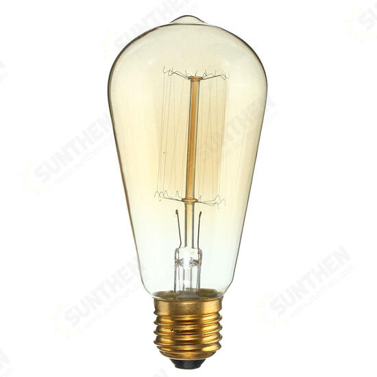 ST58 E27 60W Retro Edison Bulb AC 220V Incandescent Bulb