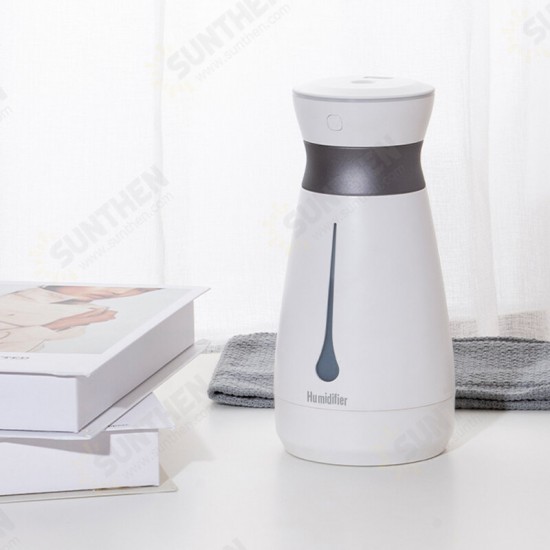 5V Essential Diffuser Ultrasonic USB Air Humidifier with 7 Color Changing LED Lights