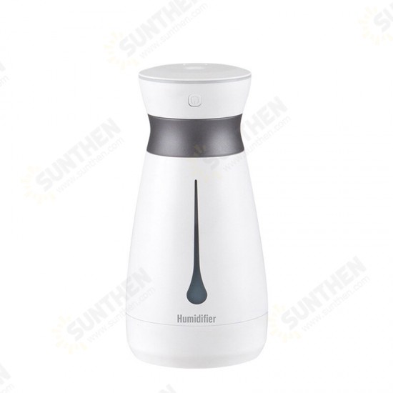 5V Essential Diffuser Ultrasonic USB Air Humidifier with 7 Color Changing LED Lights