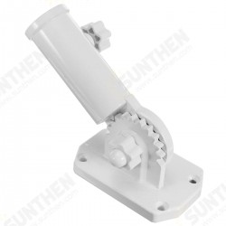 Adjustable Mounting Bracket Metal Flag Pole Holder Wall Mount Base Decorations with Screws Adjustable Mounting Bracket Metal Flag Pole Holder Wall Mount Base Decorations with Screws