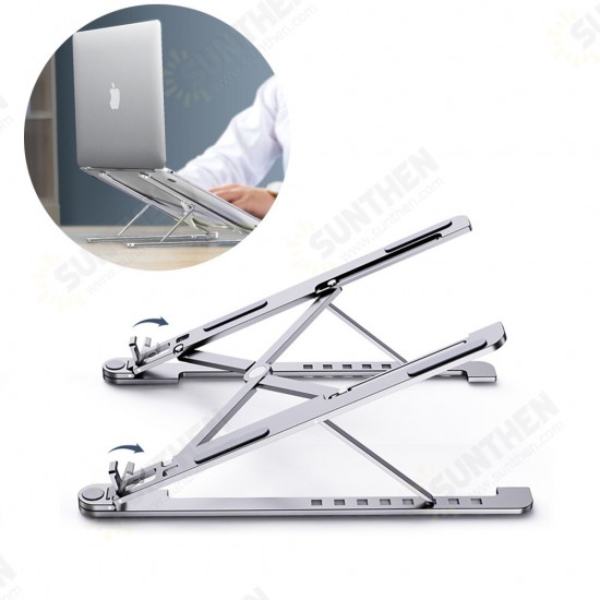 Aluminum Alloy Tablet Bracket Mount Foldable Portable Laptop Stand Holder Rack Pad Holder