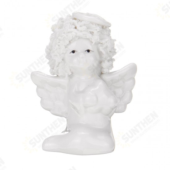 Angel Ceramic Backflow Incense Burner Smoke Cones Holder Sticks Censer Clay