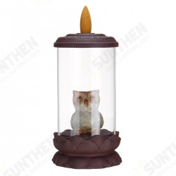 Owl Ceramic Backflow Incense Burner Smoke Cones Holder Sticks Censer Clay Decor Owl Ceramic Backflow Incense Burner Smoke Cones Holder Sticks Censer Clay Decor