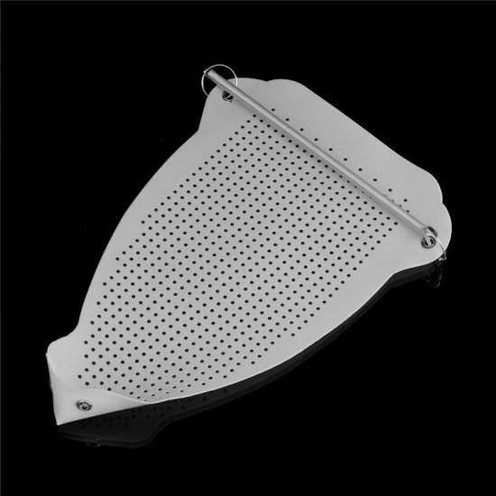 White Electric Parts Iron Cover Shoe Ironing Aid Board Heat Protect Fabrics Cloth Without Scorching