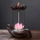 Backflow Incense Burner Ceramic Incense Holder Back Flow Base Home Office Decor