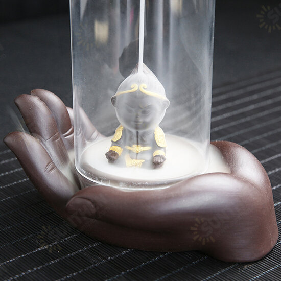 Backflow Incense Burner Ceramic Incense Holder Back Flow Base Home Office Decor