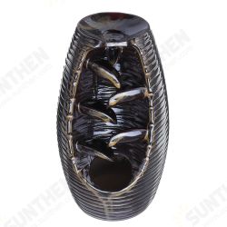 Ceramic Waterfall Backflow Smoke Incense Burner Censer Holder Home Decor Ceramic Waterfall Backflow Smoke Incense Burner Censer Holder Home Decor
