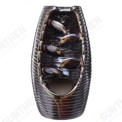 Ceramic Waterfall Backflow Smoke Incense Burner Censer Holder Home Decor Ceramic Waterfall Backflow Smoke Incense Burner Censer Holder Home Decor