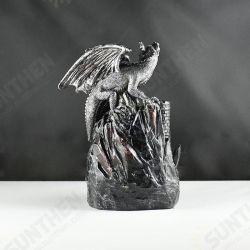 Dinosaur Back Incense Burner European Creative Decoration Resin for Home Dinosaur Back Incense Burner European Creative Decoration Resin for Home
