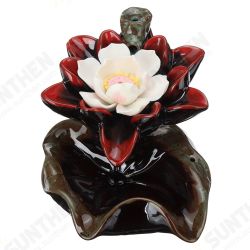 Waterfall Backflow Incense Burner Ceramic Buddhist Censer Holder Home Room Decor Waterfall Backflow Incense Burner Ceramic Buddhist Censer Holder Home Room Decor