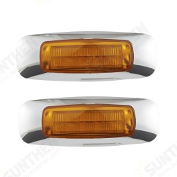 2X 8LED 12V/24V Waterproof Side Marker Lights Taillights For Truck Pickup 2X 8LED 12V/24V Waterproof Side Marker Lights Taillights For Truck Pickup