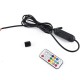 3/4/5FT RGB Lighted Antenna LED Light Whip Flag For SUV ATV RZR UTV Xmas