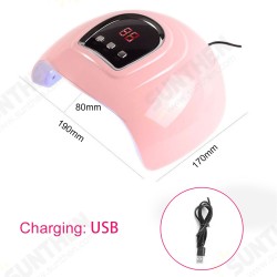 54W UV Nail Lamp 18 UV LED Lights Gel Nail Polish Dryer Curing Manicure 54W UV Nail Lamp 18 UV LED Lights Gel Nail Polish Dryer Curing Manicure