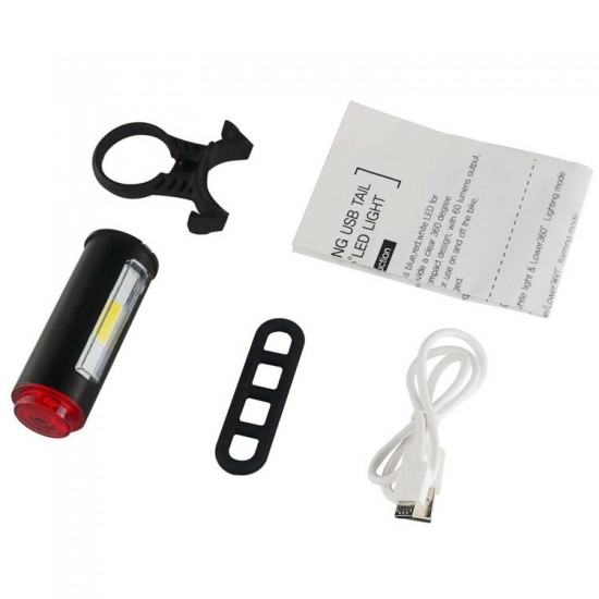 Cycle Tail light Safety Warning Flashing USB Led Lamp Light Super Bright Taillights Bicycle Bike Rear Tail Light