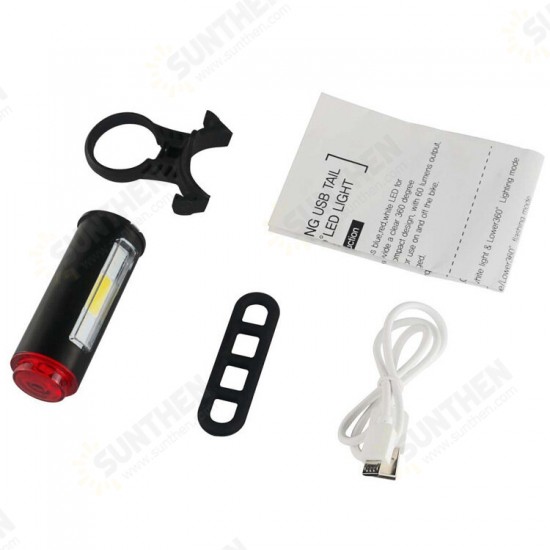 Cycle Tail light Safety Warning Flashing USB Led Lamp Light Super Bright Taillights Bicycle Bike Rear Tail Light