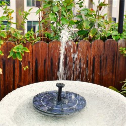 6V 2.5W Solar Fountain Pump 800mAh Battery Backup Bird Bath Garden Pond Pool 6V 2.5W Solar Fountain Pump 800mAh Battery Backup Bird Bath Garden Pond Pool