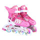 S/M/L Inline Skates with 4 LED PVC Skate Wheels Entry-level Kid Women Men Roller Skates Birthday Gift for Teen Girl Boy Teenager