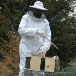 Beekeeping Protective Equipment Jacket Veil Full Body Suit Hat Smock Beekeeping Tools Set Beekeeping Protective Equipment Jacket Veil Full Body Suit Hat Smock Beekeeping Tools Set