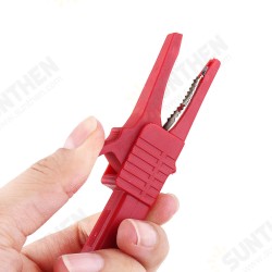 1 Pcs 20A Nylon IC Crocodile Clip Large Copper Connector Fully Enclosed Multimeter Parts 1 Pcs 20A Nylon IC Crocodile Clip Large Copper Connector Fully Enclosed Multimeter Parts