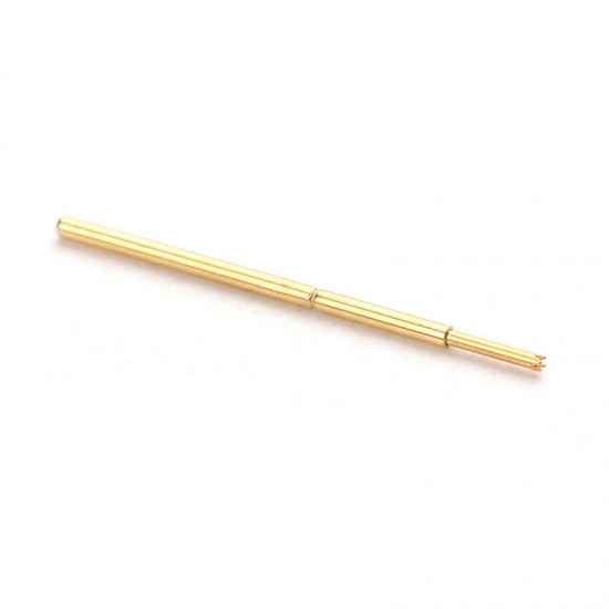 100 Pcs PA50-Q1 Gold-Plated Test Probe Outer Diameter 0.68mm Length 16.55mm Test Tool Spring For Testing Circuit Board Instruments Test Pin