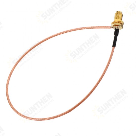 10CM Extension Cord U.FL IPX to RP-SMA Female Connector Antenna RF Pigtail Cable Wire Jumper for PCI WiFi Card RP-SMA Jack to IPX RG178