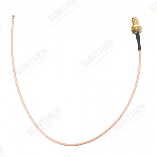 10CM Extension Cord U.FL IPX to RP-SMA Female Connector Antenna RF Pigtail Cable Wire Jumper for PCI WiFi Card RP-SMA Jack to IPX RG178