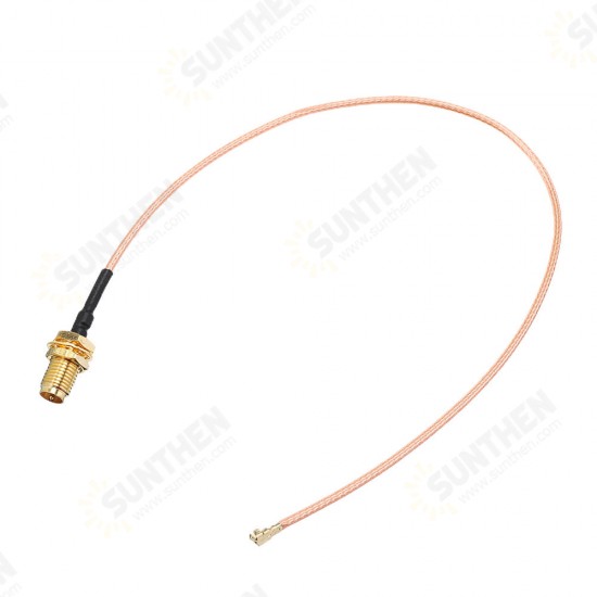 10CM Extension Cord U.FL IPX to RP-SMA Female Connector Antenna RF Pigtail Cable Wire Jumper for PCI WiFi Card RP-SMA Jack to IPX RG178