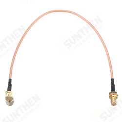 10CM SMA cable SMA Male Right Angle to SMA Female RF Coax Pigtail Cable Wire RG316 Connector Adapter 10CM SMA cable SMA Male Right Angle to SMA Female RF Coax Pigtail Cable Wire RG316 Connector Adapter