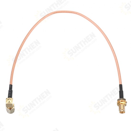 10CM SMA cable SMA Male Right Angle to SMA Female RF Coax Pigtail Cable Wire RG316 Connector Adapter